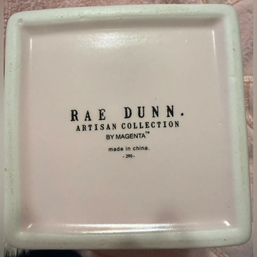 Rae Dunn Artisan Collection Soft Pink Ceramic Brush Set